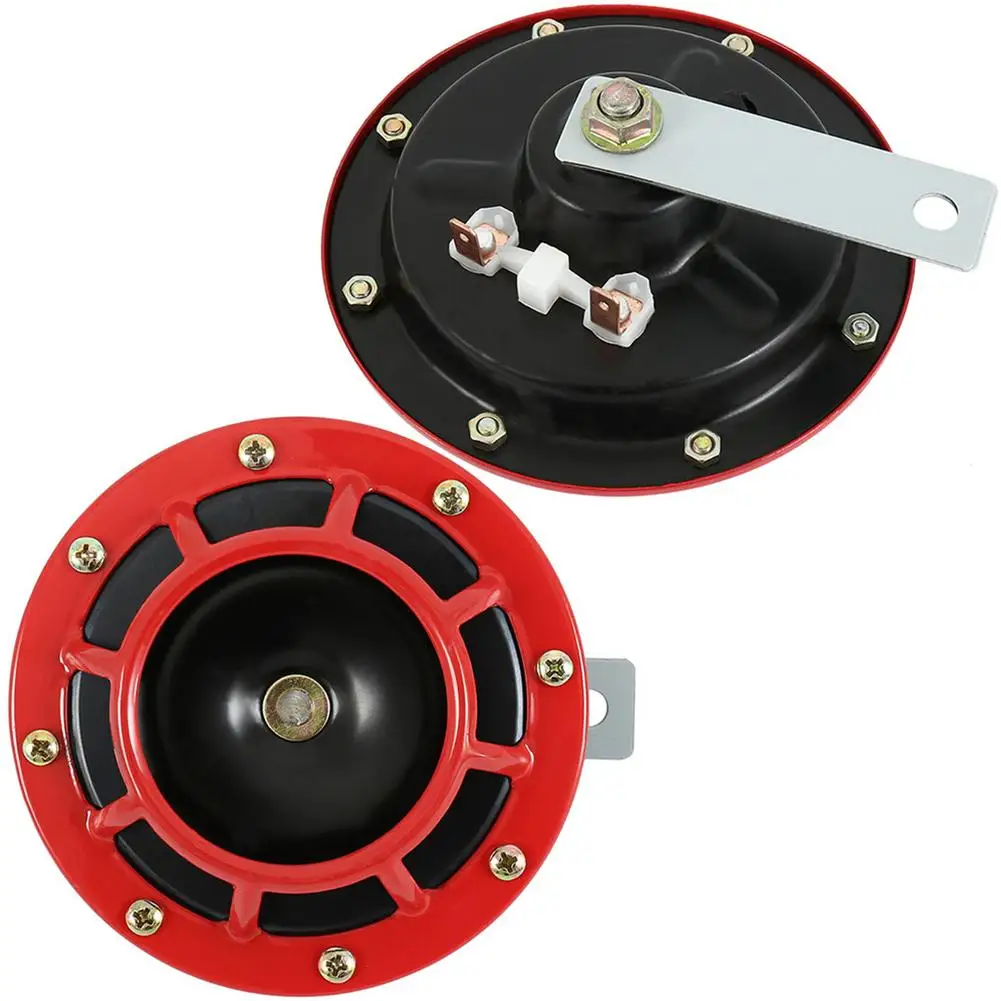 

Водонепроницаемый круглый гудок для раковины мотоцикла, скутера, мопеда, велосипеда, 2 шт., 12 В