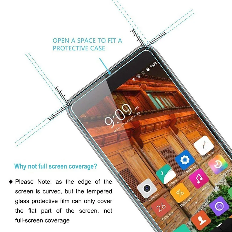 Закаленное стекло Для Doogee X10 X11 X20 X20L X30 X30L X60L X70 X80 защитная Пленка X50 X53 X55 X5 Max 2 шт. |