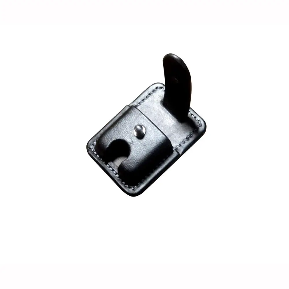 Hand made leather craft lighter case leathecraft Genuine Full grain cowhide pouch holder | Дом и сад