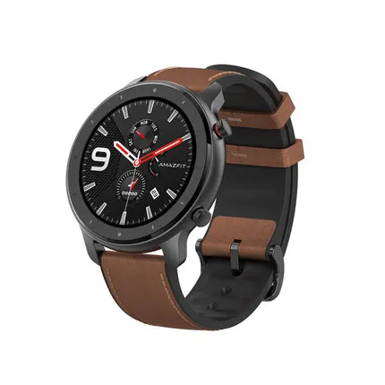 47mm Aluminum Alloy Глобальная версия Amazfit GTR 47 мм Huami Смарт-часы 5ATM водонепроницаемые 24 дня батарея gps управление музыкой Поддержка Android IOS - Цвет: 47mm Aluminum Alloy