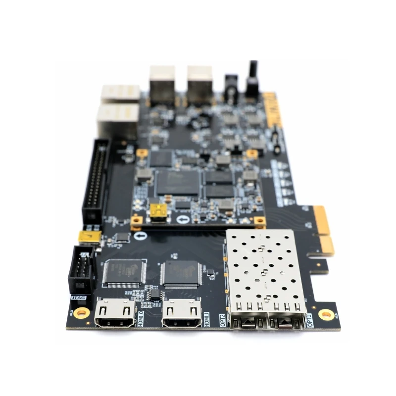 Черная Золотая макетная плата Alinx XILINX FPGA ZYNQ ARM 7015 PCIE HDMI zedboard ax7015|Органайзеры для