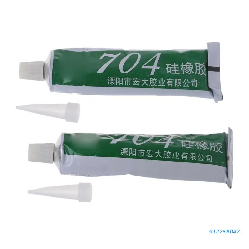 

1pc 704 Fixed High Temperature Resistant Silicone Rubber Insulated Sealing Glue Waterproof Silicone Thermal Conductive Supplies