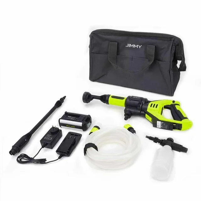 Green Xiaomi JIMMY JW31 автомобильный пистолет промывочный пистолет JW31 беспроводной очиститель воды садовая мойка 5 режимов Регулируемый рукав 6 м - Цвет: Green