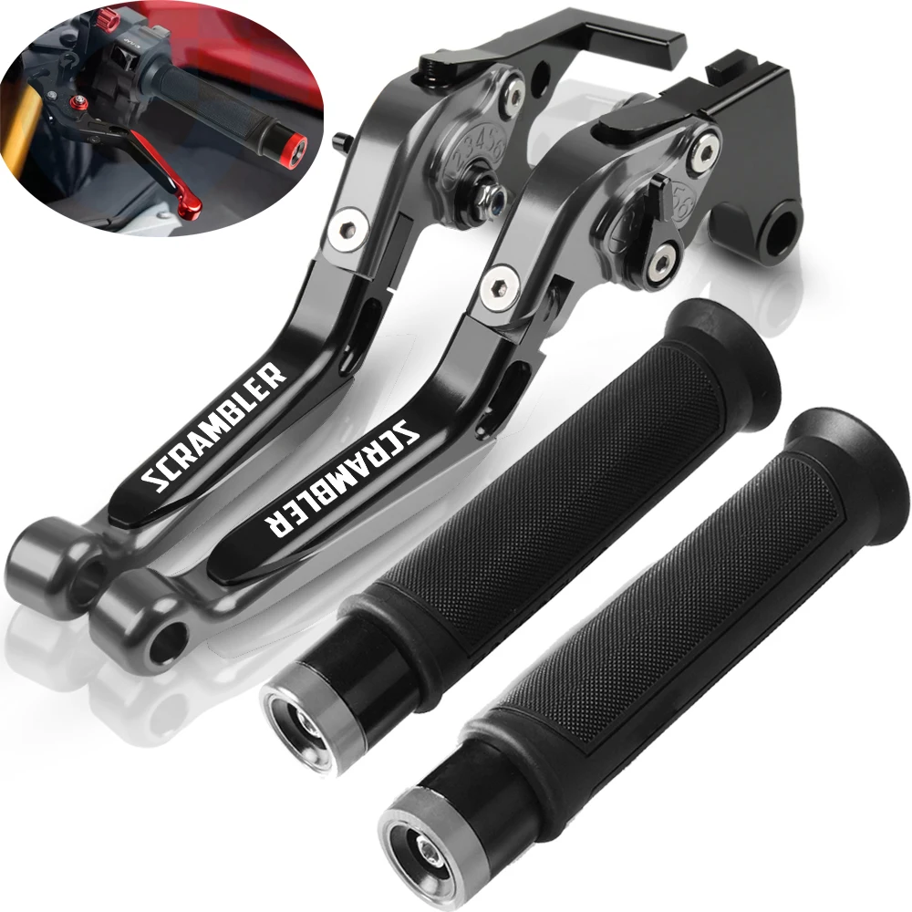 

Для Ducaiti Scrambler 400 2016 2017 2018 2019 аксессуары для мотоциклов Тормозная ручка CNC Регулируемый рычаг тормозной муфты