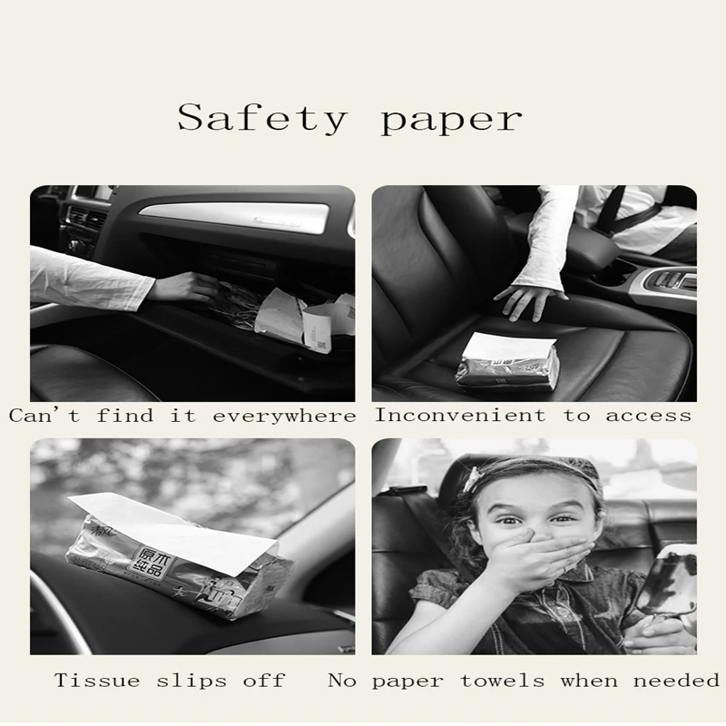 

Car Tissue Holder Decor Cute Accessories Stuffed Animal Doll