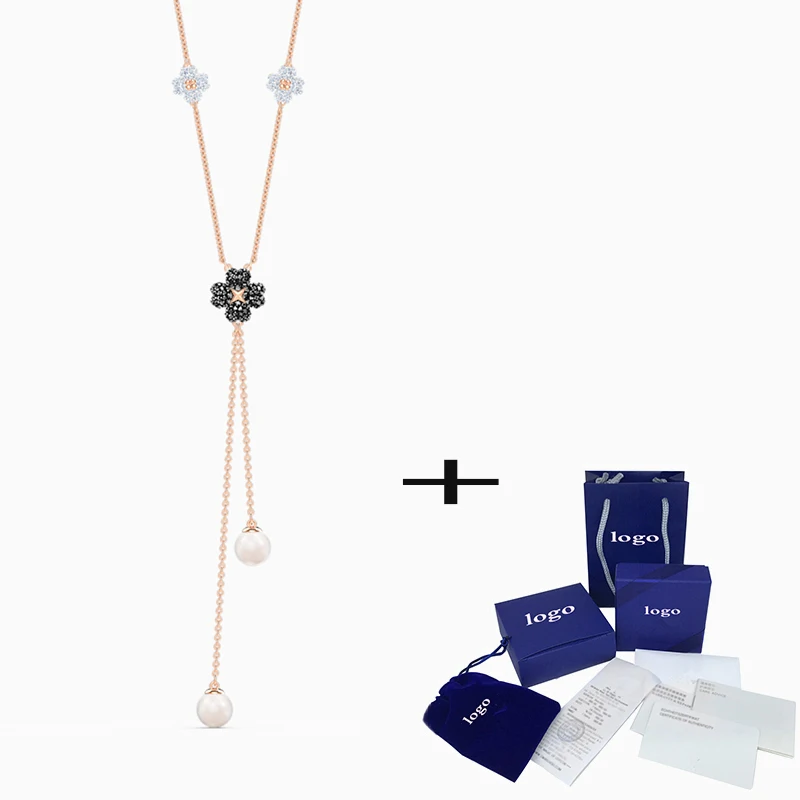 

2020 Новое модное изысканное ожерелье из розового золота высокого качества для любимой подруги на день рождения и День святого Валентина