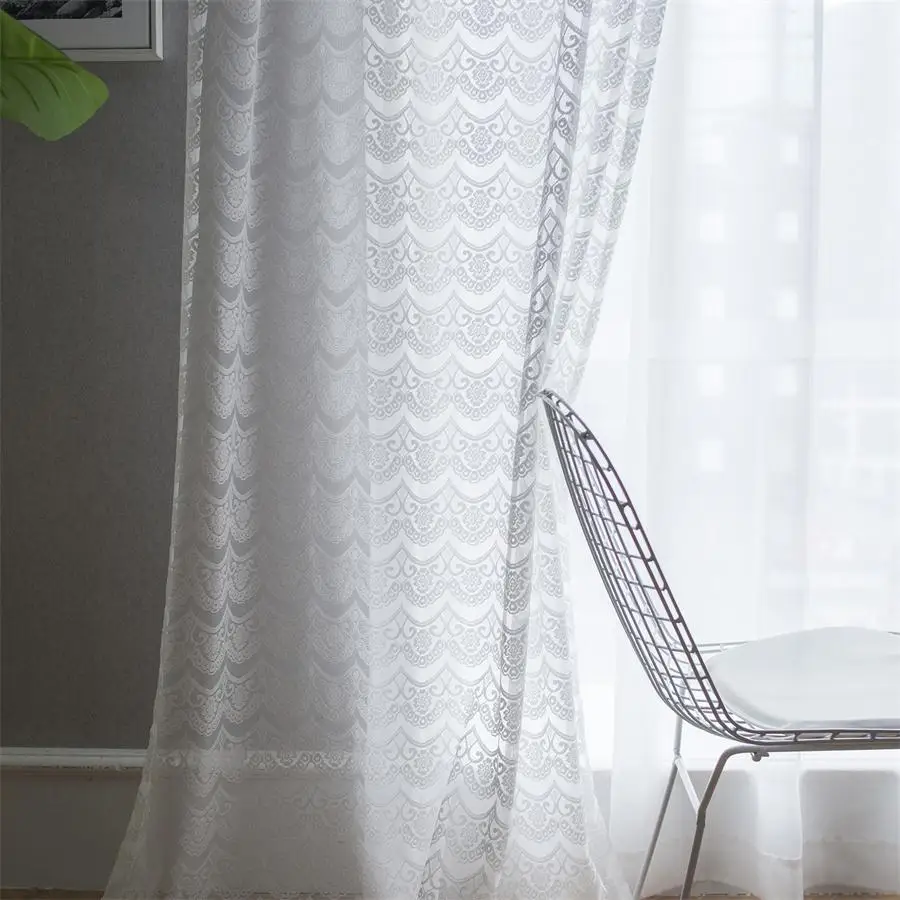 Роскошные розовые шторы с цветочной вышивкой затемняющие из хлопка и льна