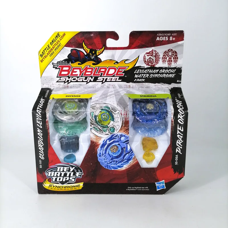 Оригинальный Hasbro Beyblade Shogun металлические Топы Fusion Bey боевые Детская игрушка