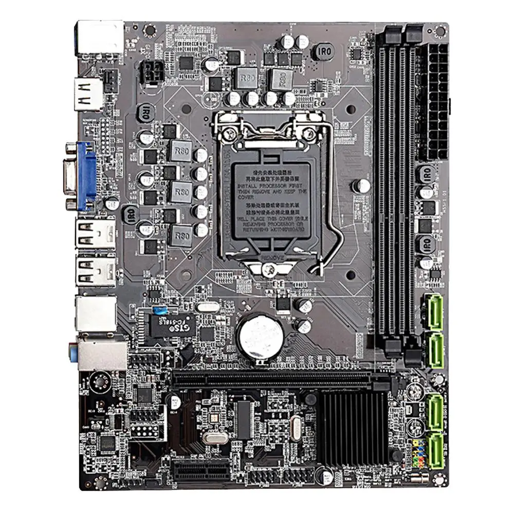 M-ATX материнская плата H55 Socket LGA 1156 VGA HDMI DDR3 с двумя каналами для Intel LGA1156Core I3 I5 I7 Xeon 3470 cpu материнская плата