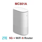 2021 CAT22 4.6gbps ZTE MC801A 5G Мобильный Wi-Fi роутер с поддержкой сетевой среды SA + NSA