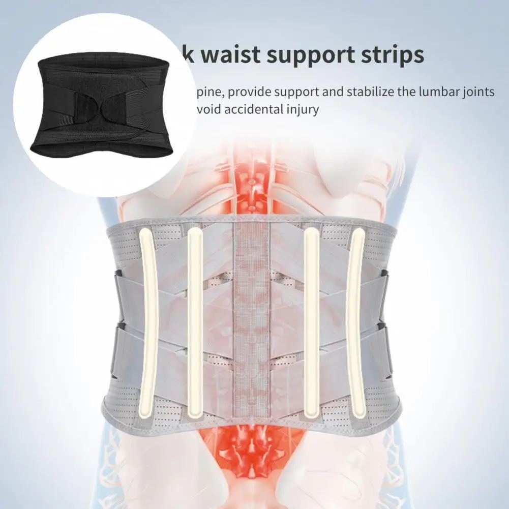 

Anti-wear Useful Adjustable Tightness Fitness Waist Belt Ultralight Waist Support Belt Comfortable for Gym