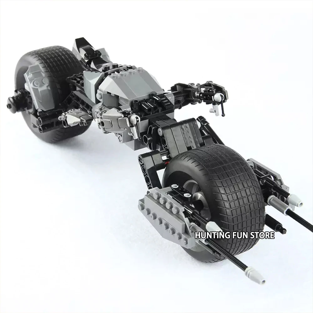 Decool 7115 Fit DC фильмы про Бэтмена летучая мышь мобильный Pod 5004590 мото Супер Герои развивающие строительные блоки игрушки для детей Подарки для мальчиков