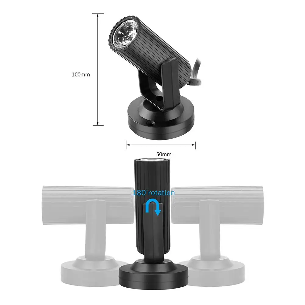 

1W LED Beam Light Spotlight Effect Stage Lighting Lamp for KTV DJ Bar Disco Light Laser Projector Stage Lamp Smart Dj Equipment
