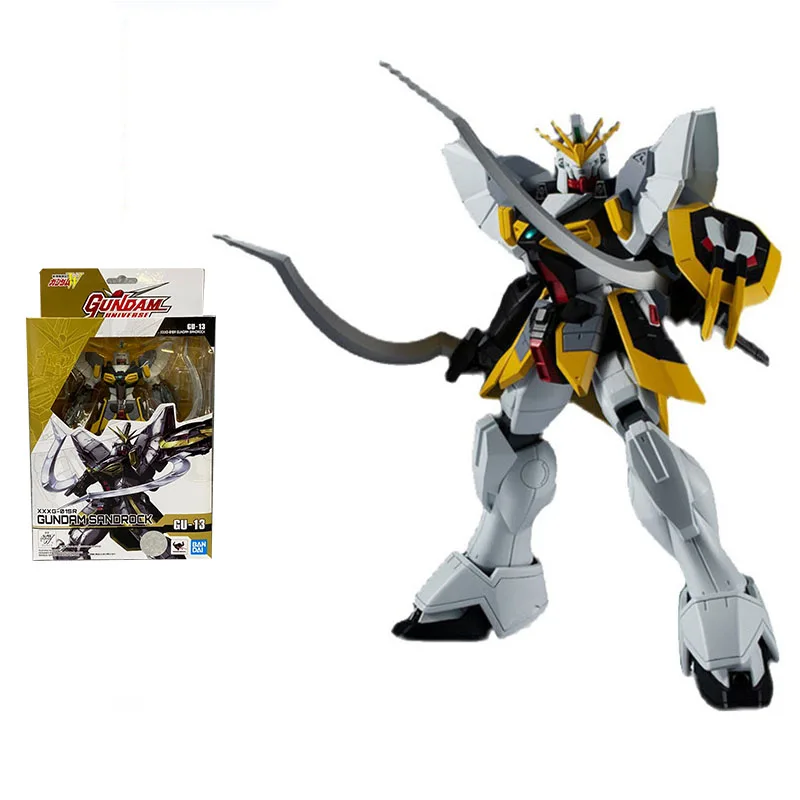 

Bandai Gundam Model Kit Anime Figure Gundam Universe GU Genuine Gunpla Finished Model Action Toy Figure Toys for Children