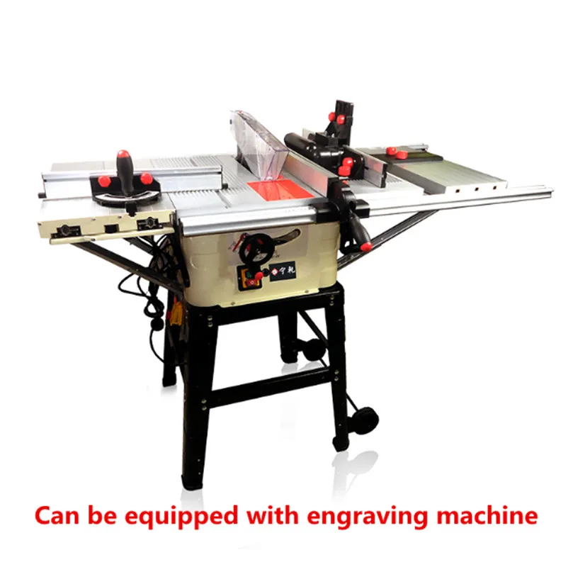 JTS-250IID Multi-function Electric Table Saw Precision Sliding Table Saw Woodworking Trimming Table Sawing Machine 220V 1800W