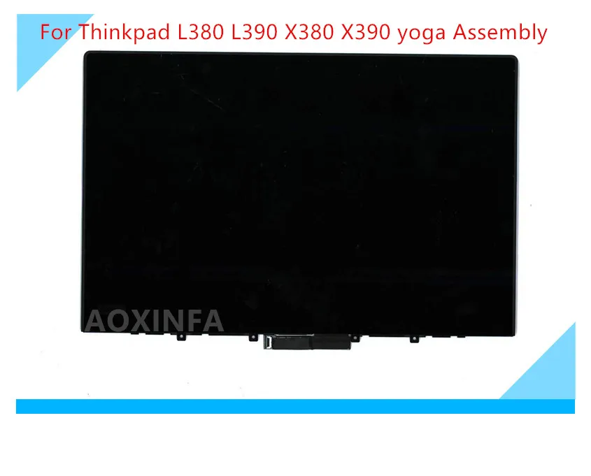 

Подходит для ноутбука Lenovo ThinkPad L380 Yoga 20M7 20M8, 13,3 "ЖК-дисплей, сенсорный экран, оригинал 02DA313 FHD IPS 72% NTSC, тест