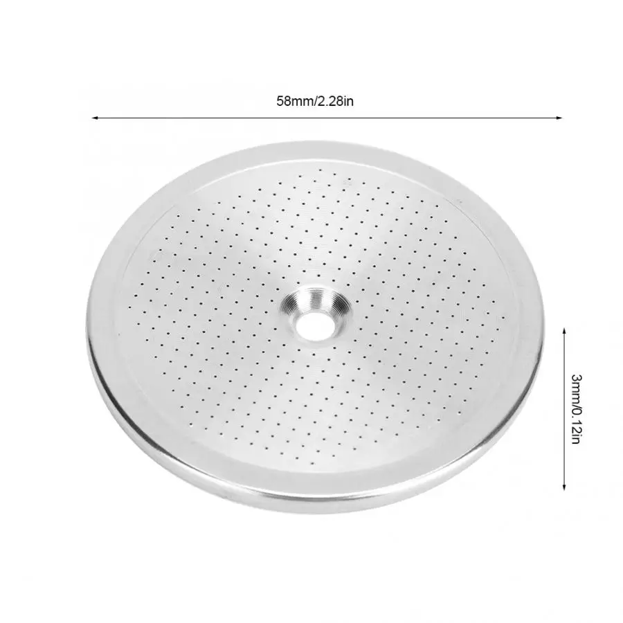 Нержавеющая сталь кофе машина фильтр экран Пивоваренная головка душ Замена