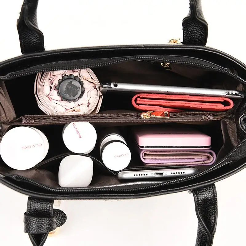 

Casual Large Capacity Pu Leather Shoulder Crossbody Bags for Women 2021 Luxury Handbags Women Bags Designer Simple Messenger Bag