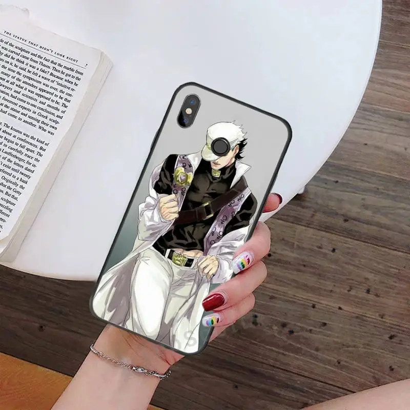 

Anime JoJo's Bizarre Adventure Phone Case For Xiaomi Redmi note 4 4X 8T 9 9s 10 K20 K30 cc9 9t pro lite max cover funda coque