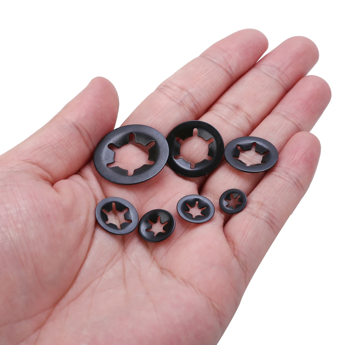 260 шт. практичные гайки звездочки с нажимным замком набор в ассортименте мебель