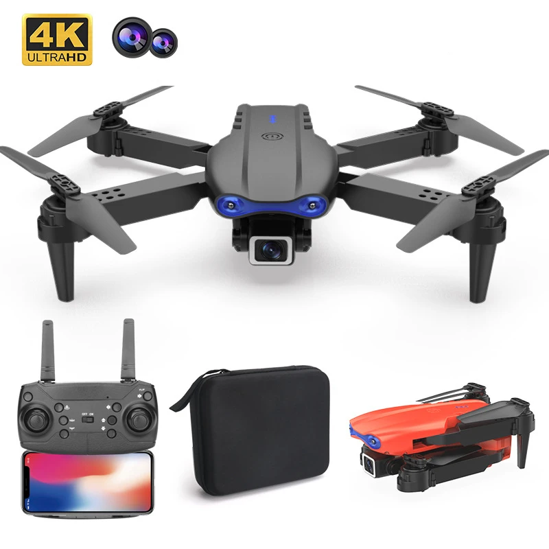 Мини Дрон K3 складной с двойной камерой 4K HD Wi Fi FPV 1080p|Квадрокоптеры камерами| |