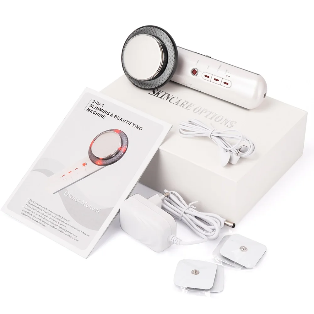 

3 in 1 Ultrasound Cavitation EMS Body Slimming Massager Weight Loss Anti Cellulite Burner Galvanic Infrared Ultrasonic Therapy