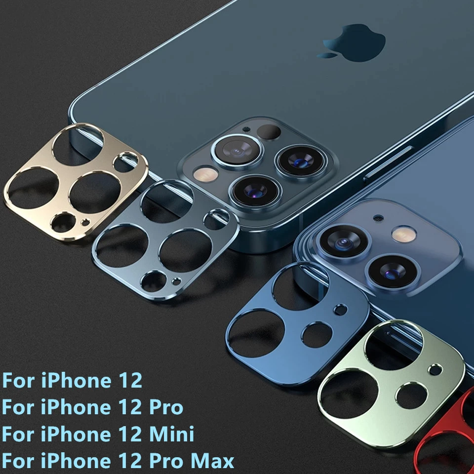Стекло для Камеры Apple Iphone 12 Pro Max Mini закаленное стекло металлическая защитная
