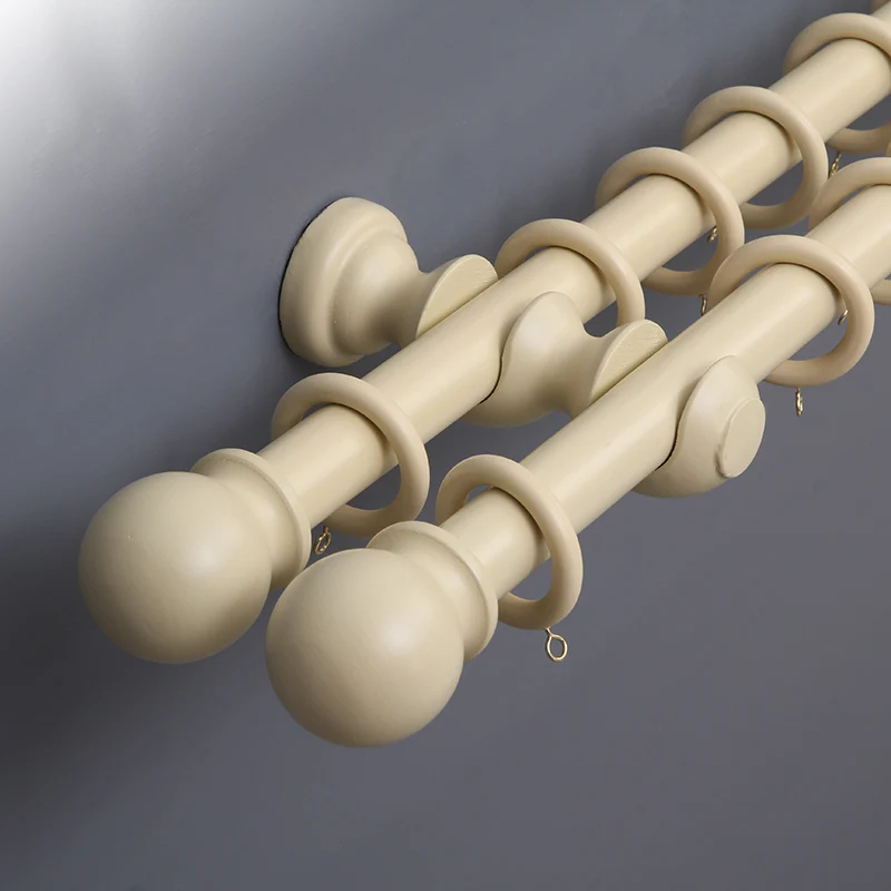 Штора из цельного дерева деревянная римская штора двухтолстая Европейская