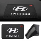 Автомобильный нескользящий коврик для приборной панели, ПВХ, нескользящий липкий гелевый коврик для Hyundai i30 i20 ix35 i40 Tucson SantaFe Accent, 1 шт.