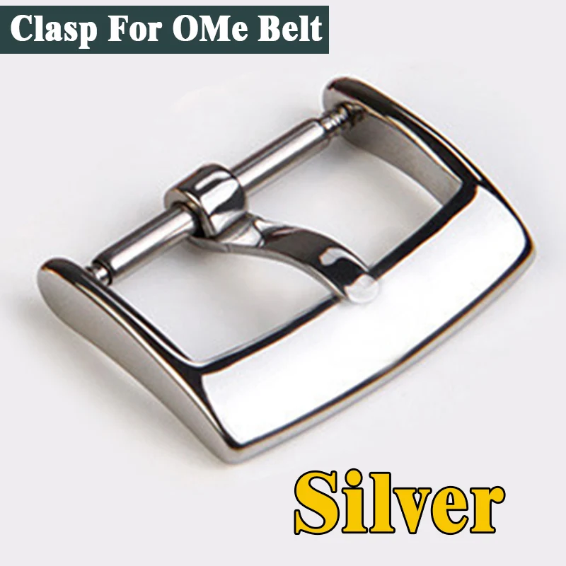 

14mm 16mm 18mm 20mm Watch Accessories Stainless Steel Pin Buckle Watch Buckle Best For Omega Seamaster Speedmaster Series Strap