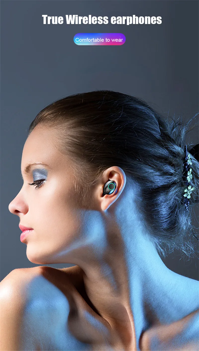 M7 TWS Bluetooth 5,0 наушники стерео беспроводные наушники HiFi Звук Спорт Air Dots Pro Handsfree игровая гарнитура для Xiaomi Redmi