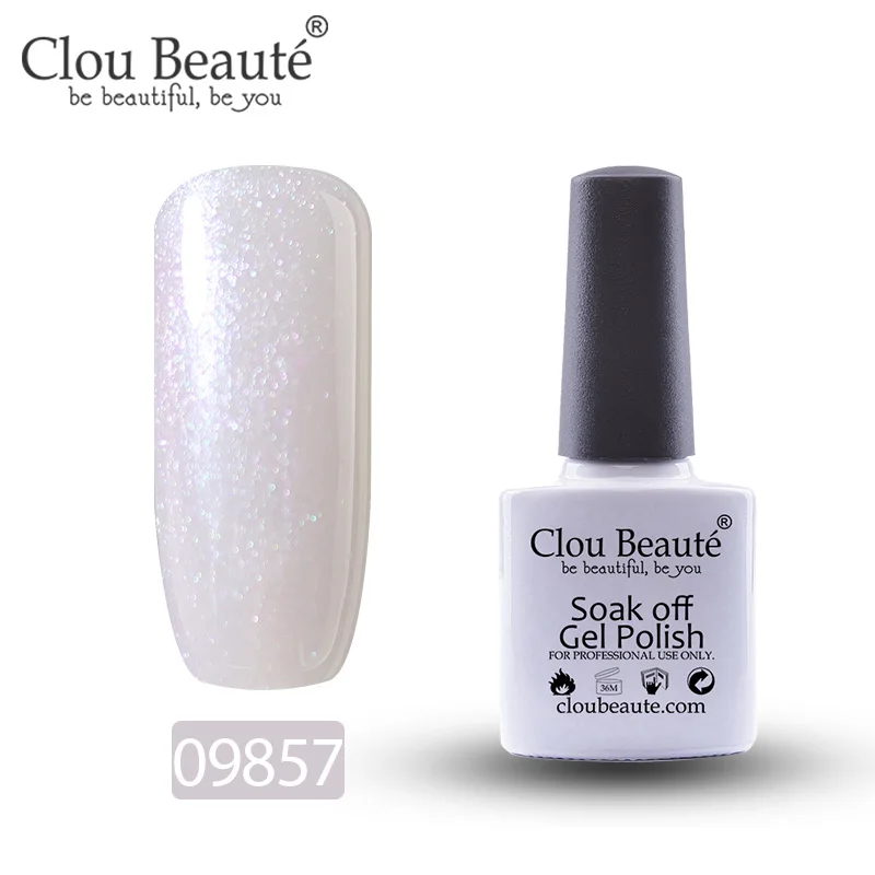 09857 Гель-лак для ногтей Clou Beaute 79 цветов полуперманентный замачивающийся лак для ногтей маникюрный УФ СВЕТОДИОДНЫЙ Цветной Гель-лак 10 мл серия Nude - Цвет: 09857