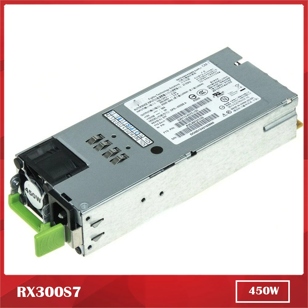 Server Power Supply for Fujitsu for RX300S7 DPS-450SB A  S26113-E575 450W Test Before Shipment