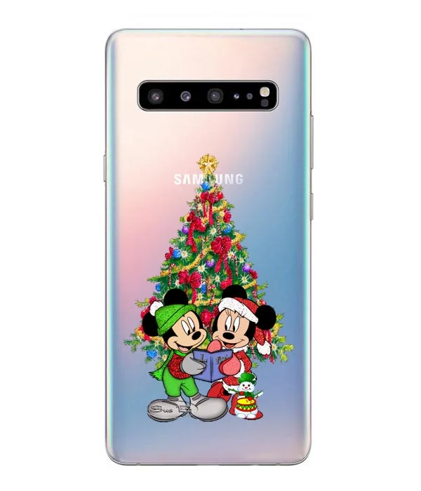 TPU Мультяшный Рождественский чехол для samsung Galaxy S10 Lite S10 Plus, мягкий чехол для телефона с Санта Клаусом для samsung S6 S7 Edge S8 S9 Plus, чехол - Color: TPU