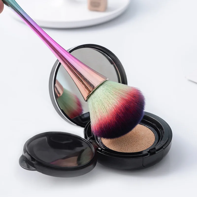 1 шт. основа для макияжа лица Косметическая Пудра Румяна Кисть консилера легко