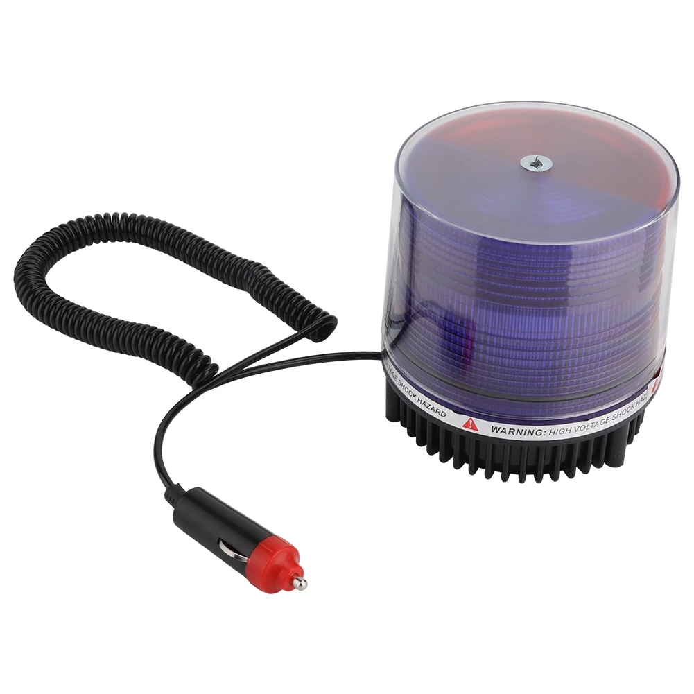 

Car Roof LED Strobe Warning Anti-fog Flash Light Lamp 12-24V Red BlueWarning