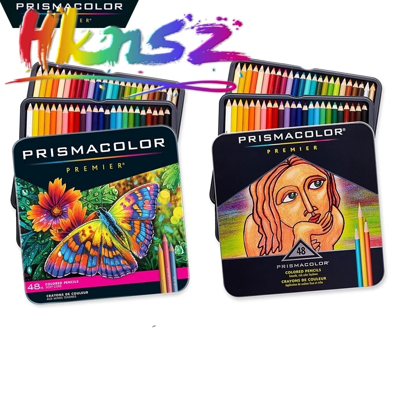 

1 шт. новые Prismacolor Premier мягкий сердечник Цветные карандаши 48 рассчитывать Prismacolor Premier мягкий сердечник Цветные карандаши