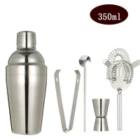 350ml550ml750ml cocktail shaker stainless steel wine martini boston shaker mixer for bar party bartender tools bar accessories