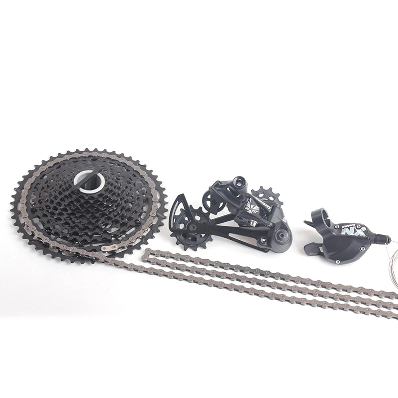 no serial codes SRAM NX EAGLE 1x12S 11-50T 12 speed Small Groupset комплект триггерный переключатель передач задний переключатель кассета с цепью MTB горный велосипед - Цвет: no serial codes
