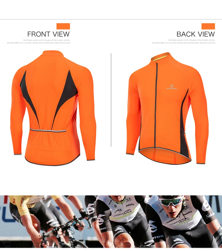 Queshark MTB светоотражающие с длинным рукавом велосипед рубашки куртка Майки для велоспорта для мужчин Велосипедный спорт спортивная одежда дышащий цикл горные костюмы
