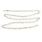 Цепь для привязи собак, 3 м, калибр 3 х 21 мм, желтая 1110850