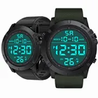 Часы наручные мужские цифровые, роскошные светодиодные водонепроницаемые Модные Спортивные в стиле милитари, для отдыха на открытом воздухе