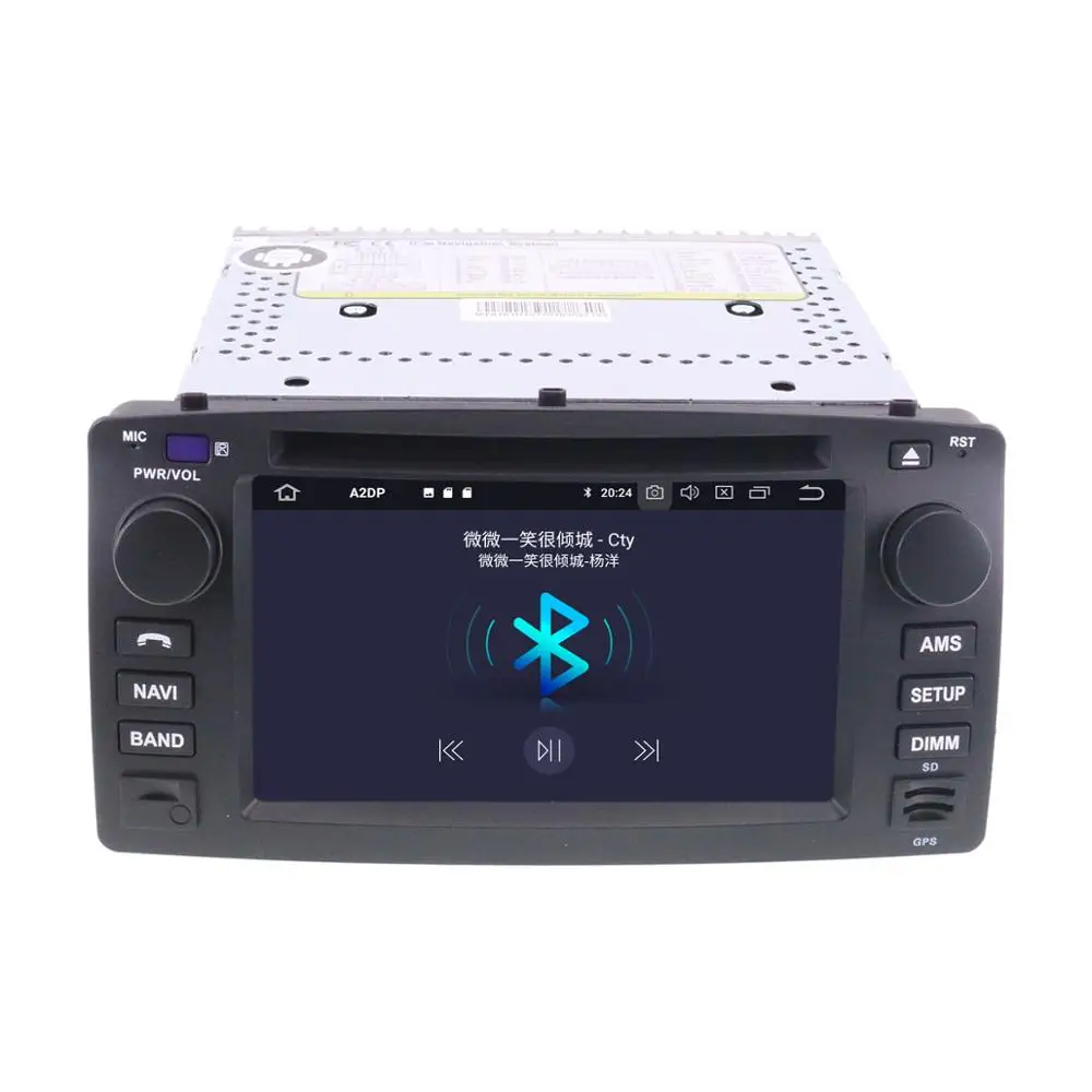 Автомобильный DVD-плеер на Android 10 0 4 Гб + 64 ГБ встроенный DSP мультимедийный