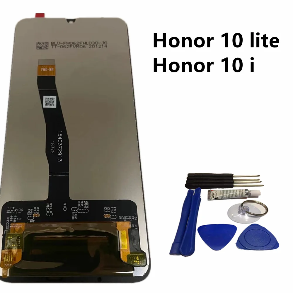 100% тестовый ЖК-дисплей для HUAWEI Honor 10 lite с сенсорным экраном дигитайзер в сборе