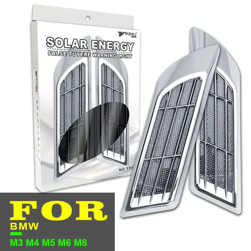 

2pcs Car Solar Light Car LED Lights Auto Lamps for BMW Accessories M3 M4 M5 M6 M8 E46 E90 E60 F30 F10 E39 E39 F20 E46 F20 E36