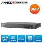 Цифровой видеорегистратор ANNKE 16CH 4K для непрерывной записи 247 5 в 1 H.265 + DVR для камер видеонаблюдения 5MP 6MP 8MP IP