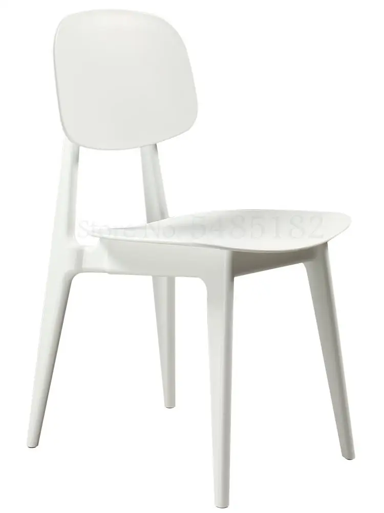 Скандинавский Маленький стул для взрослых пластиковый компактный домашний