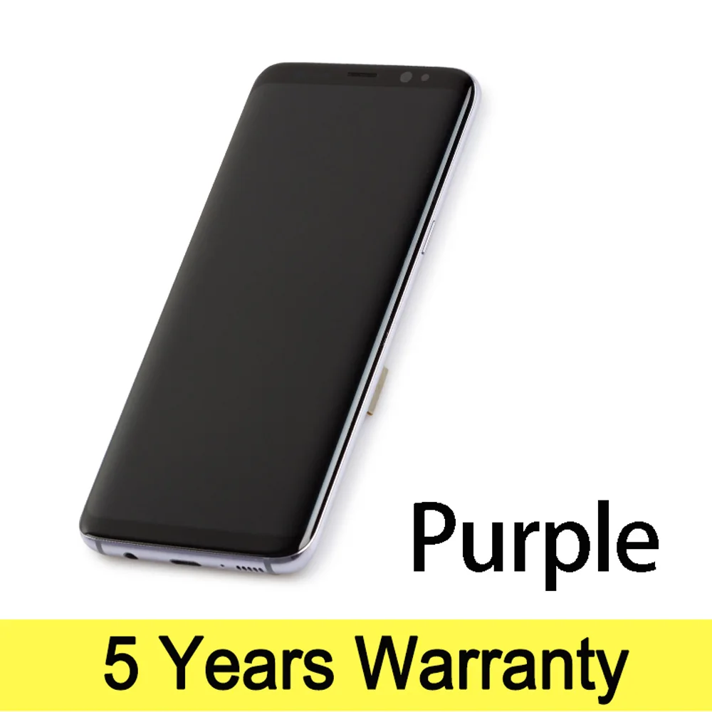ЖК дисплей для Samsung S8 оригинальный сенсорный экран G950F G950U G950Fd Galaxy S8|Экраны