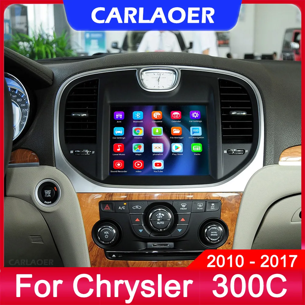 Автомагнитола 2 DIN на Android 10 для Chrysler Aspen 300C мультимедийный проигрыватель с GPS