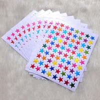 10 sheets star shape stickers labels for school children cute teacher reward sticker gift kid stationery sticker